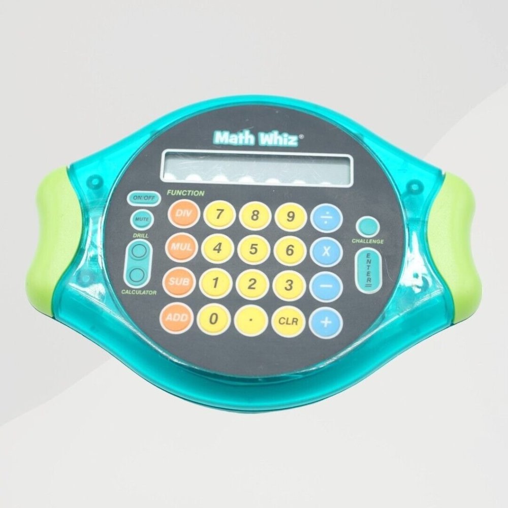 Math Whiz Electronic Flash Card Game Grade 1+ Age‎ 6+ Educational Insights